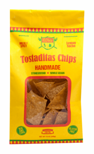 El Rey Lemon Tortilla Chips Perspective: front