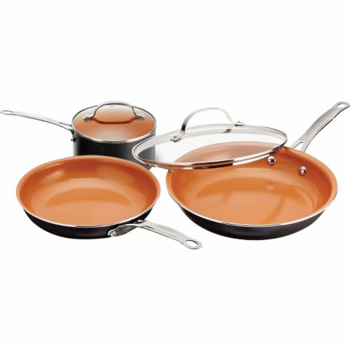 Gotham Steel Cookware Set Perspective: front
