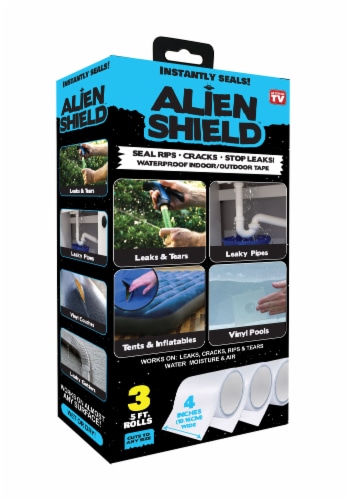 Alien Shield™ Waterproof Indoor/Outdoor Tape Perspective: front
