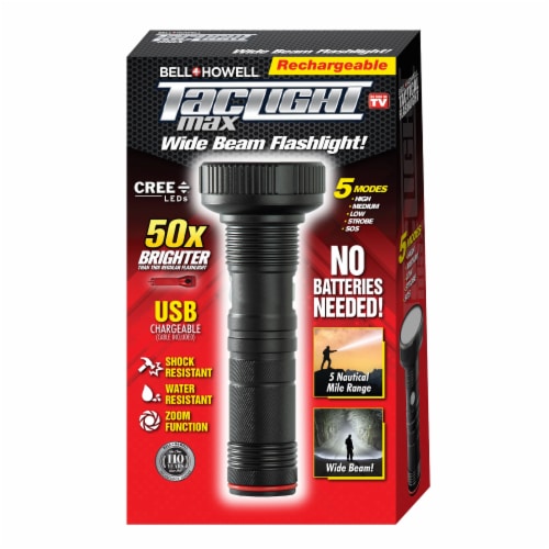 Bell + Howell TacLight Max Wide Beam Flashlight Perspective: front