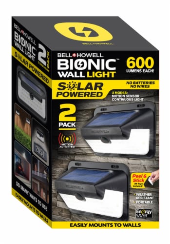 Bell + Howell® Bionic™ Wall Lights Perspective: front