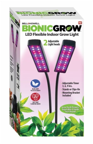 Bell Howell LED Flexible Indoor Bionic Grow Light, 2 ct - Fry's