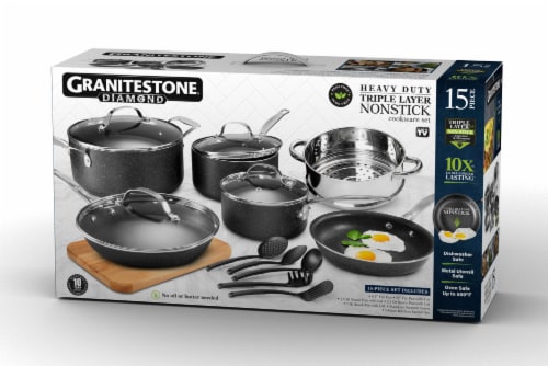 As Seen on TV 10 Granite Stone Diamond Nonstick Fry Pan