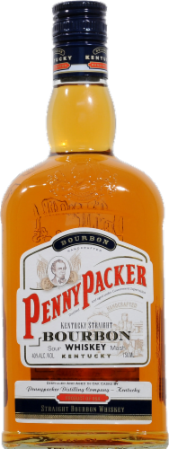 Penny Packer Kentucky Straight Bourbon Whiskey Perspective: front