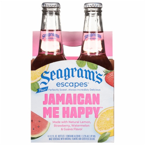 Seagram's Escapes® Jamaican Me Happy™ Malt Beverage Coolers Perspective: front