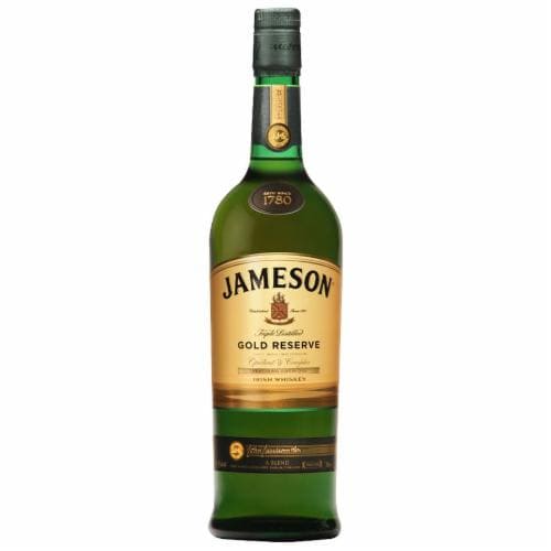 Jameson Gold Reserve Blended Irish Whiskey Perspective: front