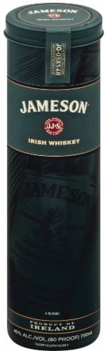 Jameson Triple Distilled Blended Irish Whiskey Perspective: front