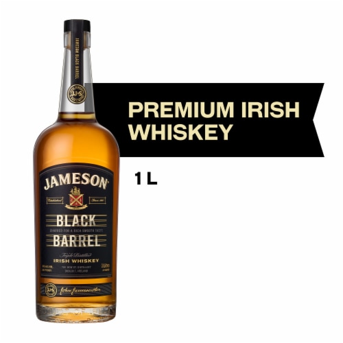 Jameson Black Barrel Select Reserve Single Distillery Blended Irish Whiskey Perspective: front