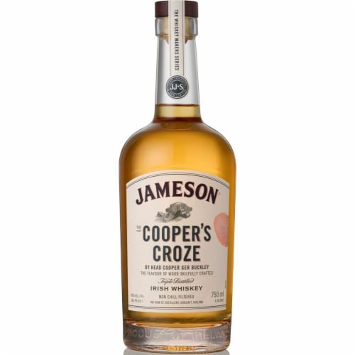 Jameson Cooper's Croze Irish Whiskey Perspective: front