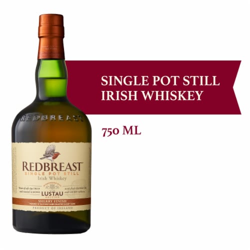 Redbreast Sherry Finish Lustau Edition Single Pot Still Irish Whiskey Perspective: front