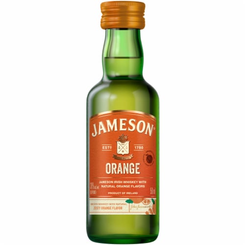 Jameson Orange Flavored Whiskey Perspective: front