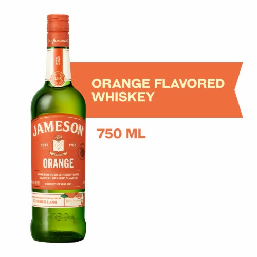 Jameson Orange Flavored Whiskey Perspective: front