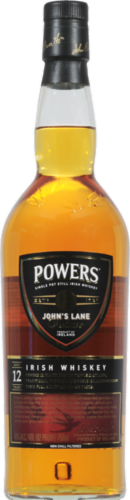 Powers John's Lane 12 Year Irish Whiskey Perspective: front