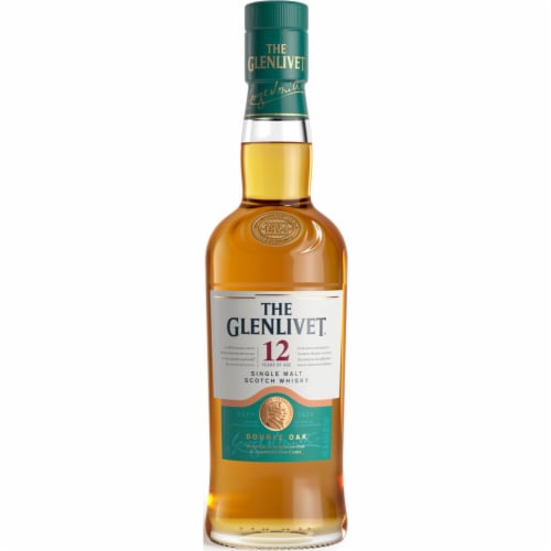 The Glenlivet Aged 12 Years Single Malt Scotch Whisky Perspective: front