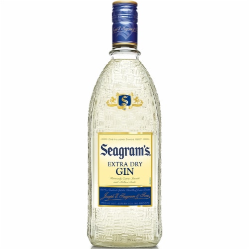 Seagram's Extra Dry Gin Perspective: front