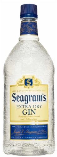 Seagram's Extra Dry Gin Perspective: front
