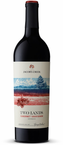 Jacob's Creek Two Lands Cabernet Sauvignon Perspective: front