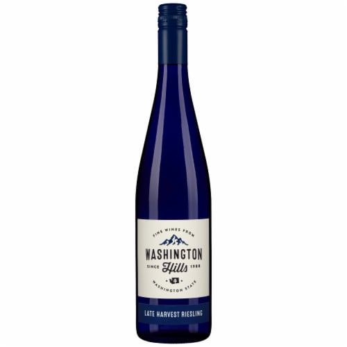Washington Hills Late Harvest Riesling Washington White Dessert Wine Perspective: front
