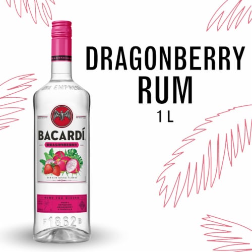 Bacardi Dragonberry Rum Perspective: front
