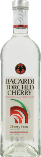 Bacardi Torched Cherry Rum Perspective: front