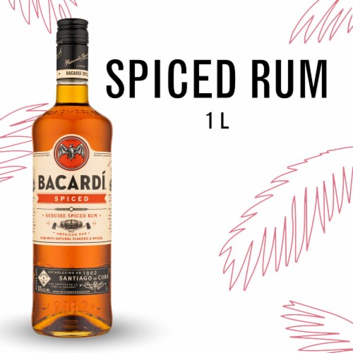 BACARDÍ® Spiced Rum, Gluten Free Perspective: front