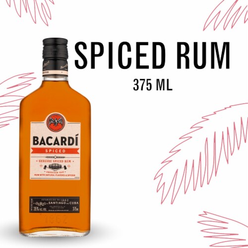 BACARDÍ® Spiced Rum, Gluten Free Perspective: front