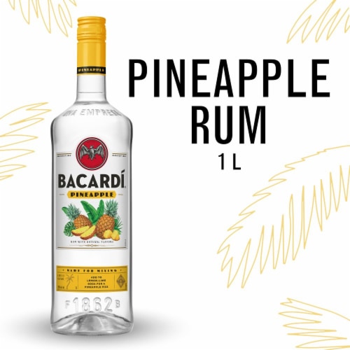 Bacardi Pineapple Rum Perspective: front