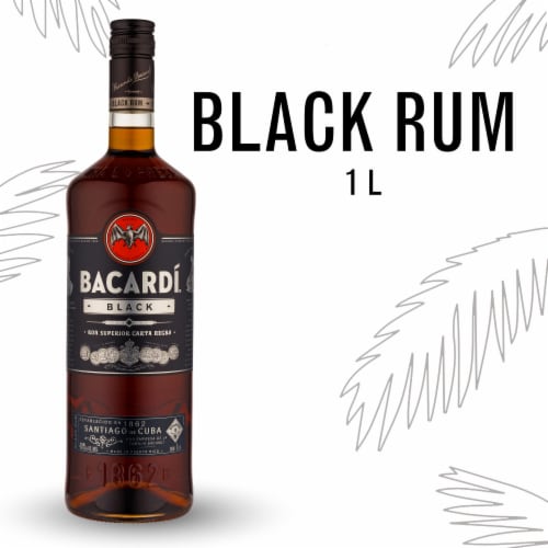 BACARDÍ® Black Rum, Gluten Free Perspective: front