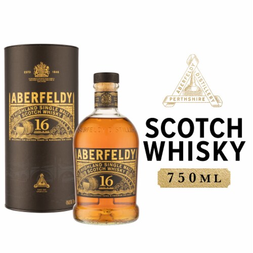ABERFELDY™ 16 Year Old Single Malt Scotch Whisky Perspective: front