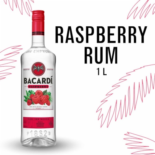 Bacardi Raspberry Rum Perspective: front