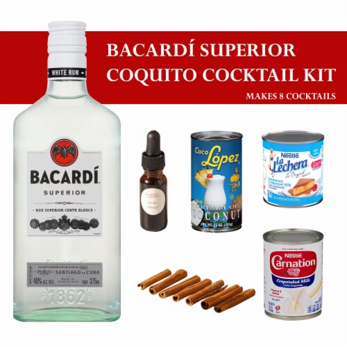 Bacardi Coquito Party Cocktail Kit Perspective: front