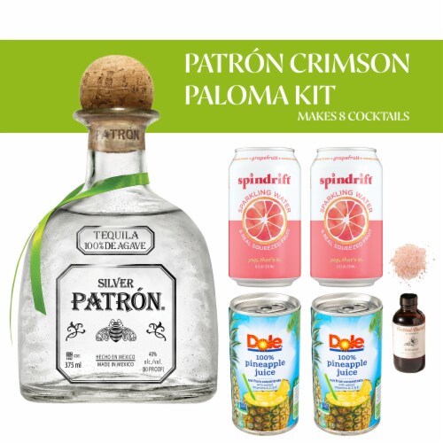 Patron Crimson Paloma Party Cocktail Kit Perspective: front