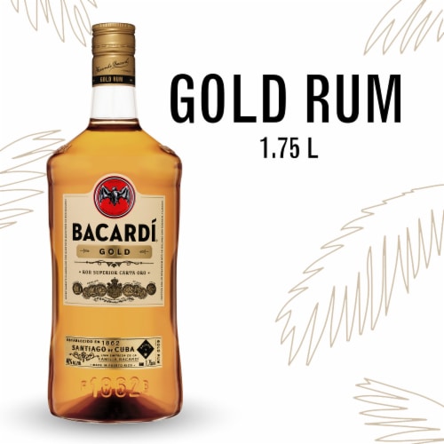 Bacardi Gold Rum Perspective: front