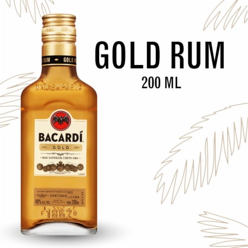 BACARDÍ® Gold Rum, Gluten Free Perspective: front
