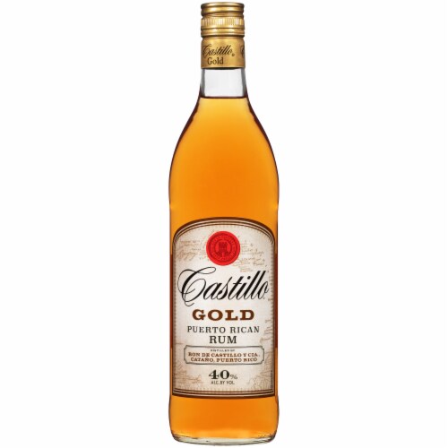Castillo® Gold Puerto Rican Dark Rum Perspective: front