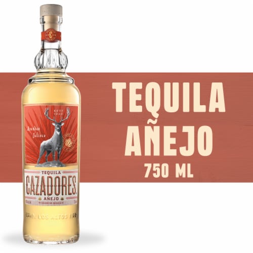 Cazadores Anejo Tequila Perspective: front