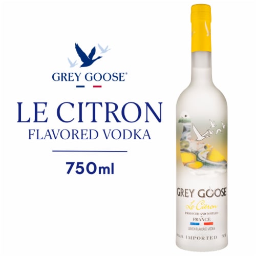 Grey Goose Le Citron Citrus Vodka, 750 ml - Fry's Food Stores