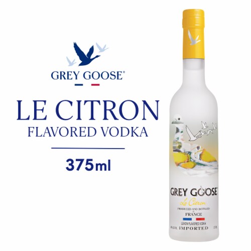 Grey Goose Le Citron Vodka, 375 mL - Fry's Food Stores