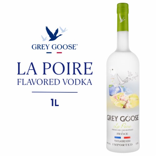 GREY GOOSE® La Poire Flavored Vodka Perspective: front