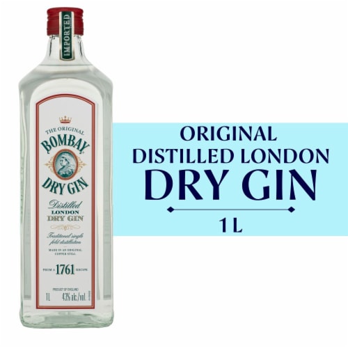 Bombay Gin Dry Gin Perspective: front