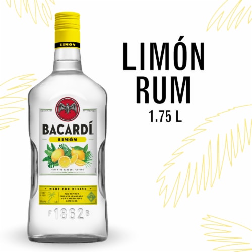 Rum, 1.75 L Bacardi Kroger - Limon