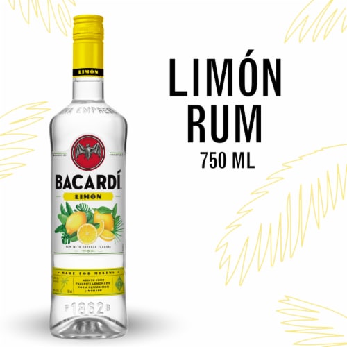BACARDÍ® Limon Rum, Gluten Free Perspective: front
