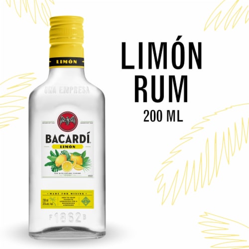 BACARDÍ® Limon Rum, Gluten Free Perspective: front