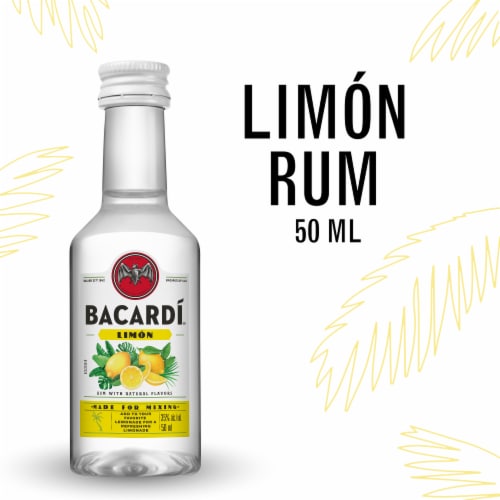 Bacardi Limon Rum Perspective: front
