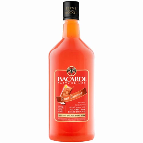 Bacardi Party Drinks Rum Runner Cocktail Perspective: front