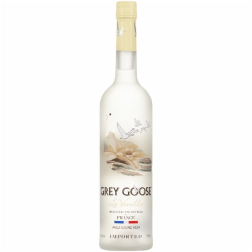 Grey Goose La Vanille Vodka Perspective: front
