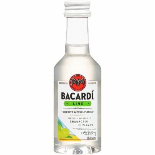 Bacardi Lime Rum Perspective: front