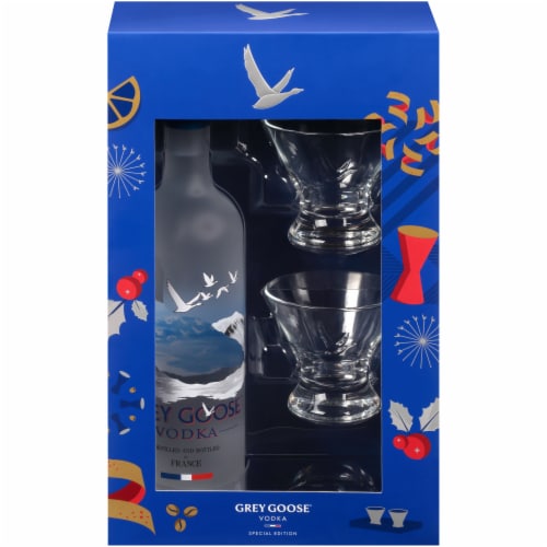 Grey Goose Vodka Special Edition Gift Box Perspective: front