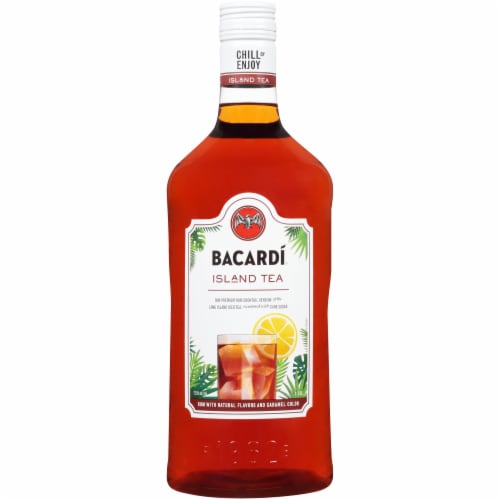 Bacardi Premium Island Tea Rum Ready to Drink Cocktail Perspective: front