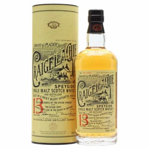 Craigellachie Bas-Armagnac Barrels Single Malt Scotch Perspective: front